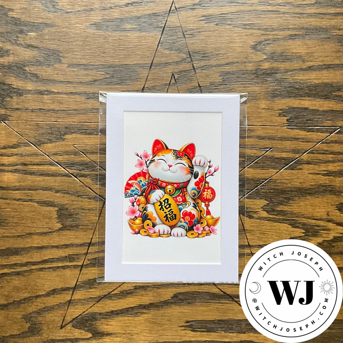 Maneki Neko Art Print