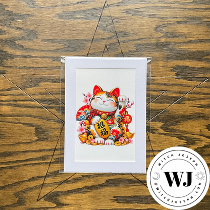 Maneki Neko Art Print