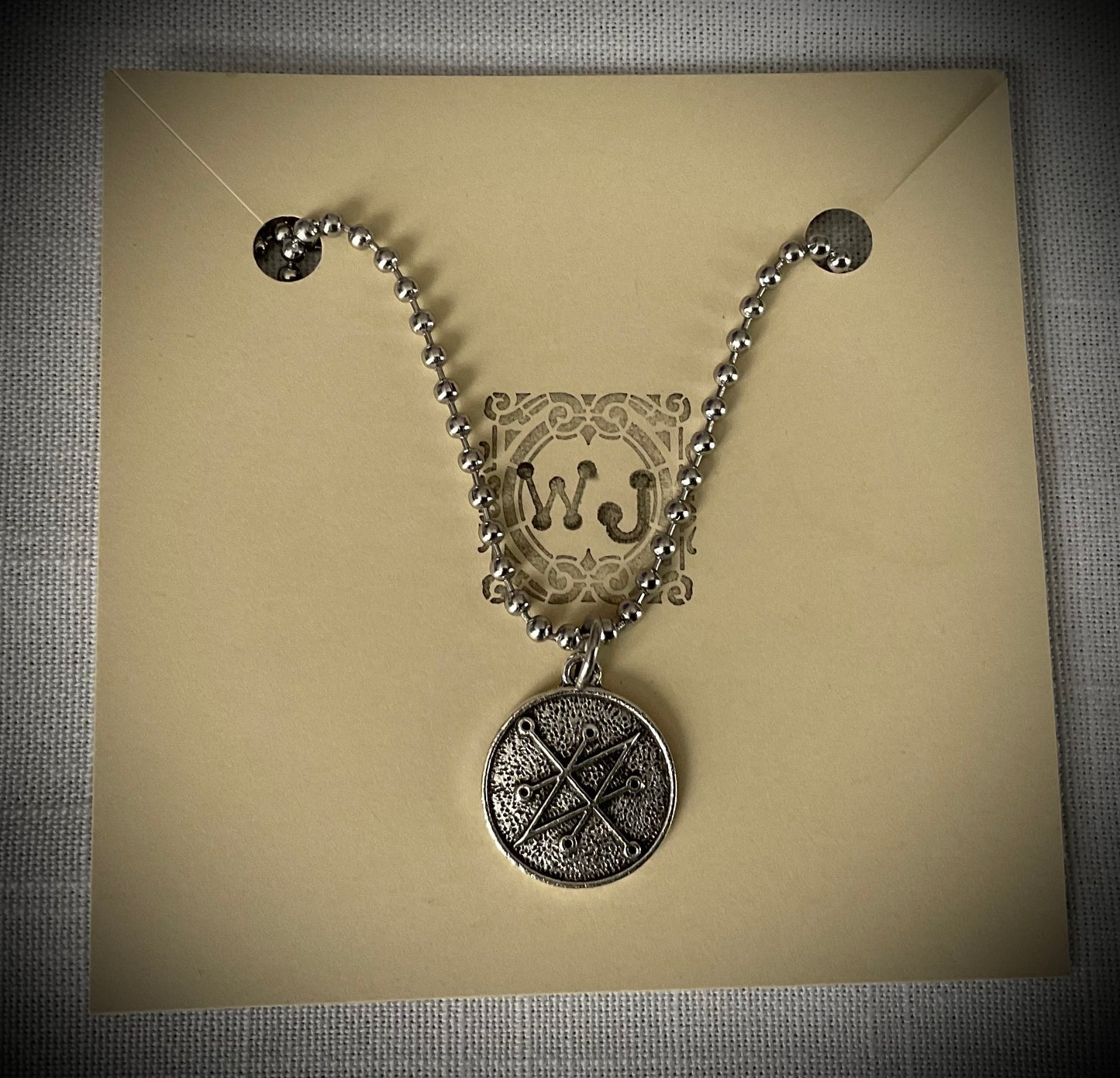 Azazel Sigil Charm Necklace