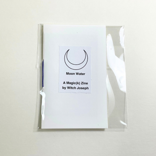 Moon Water Zine by Witch Joseph