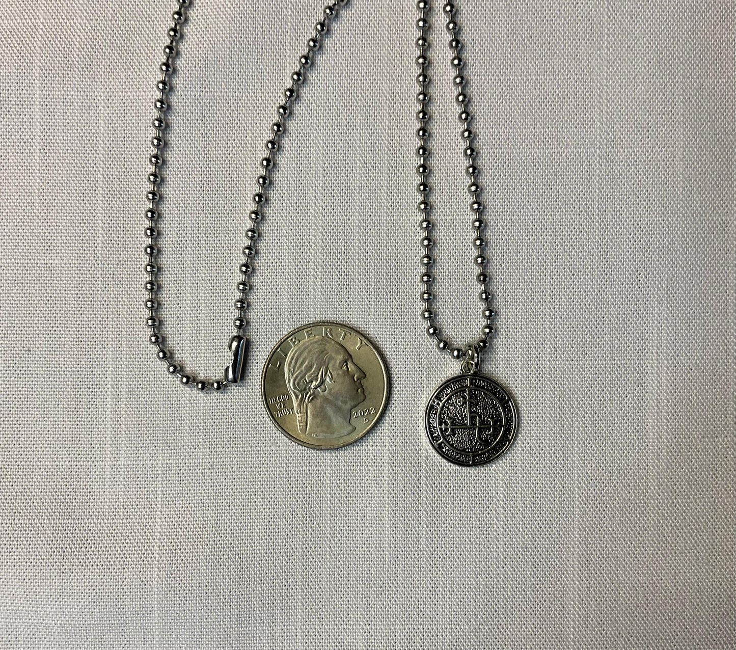 Lilith Sigil Charm Necklace