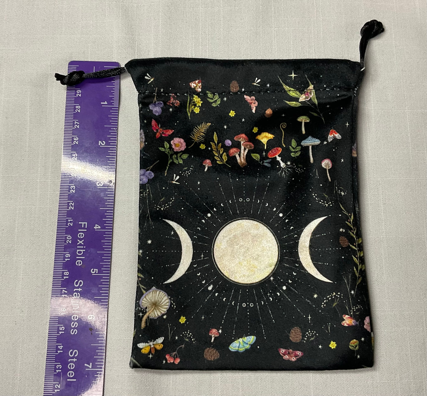 Triple Moon Goddess Symbol Tarot Bag