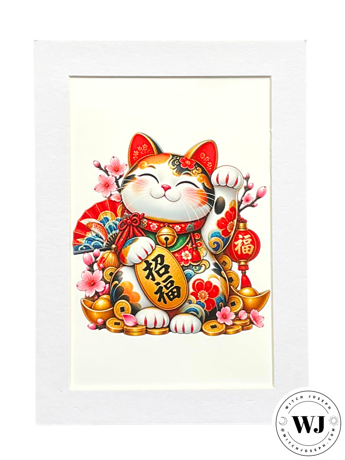 Maneki Neko Art Print