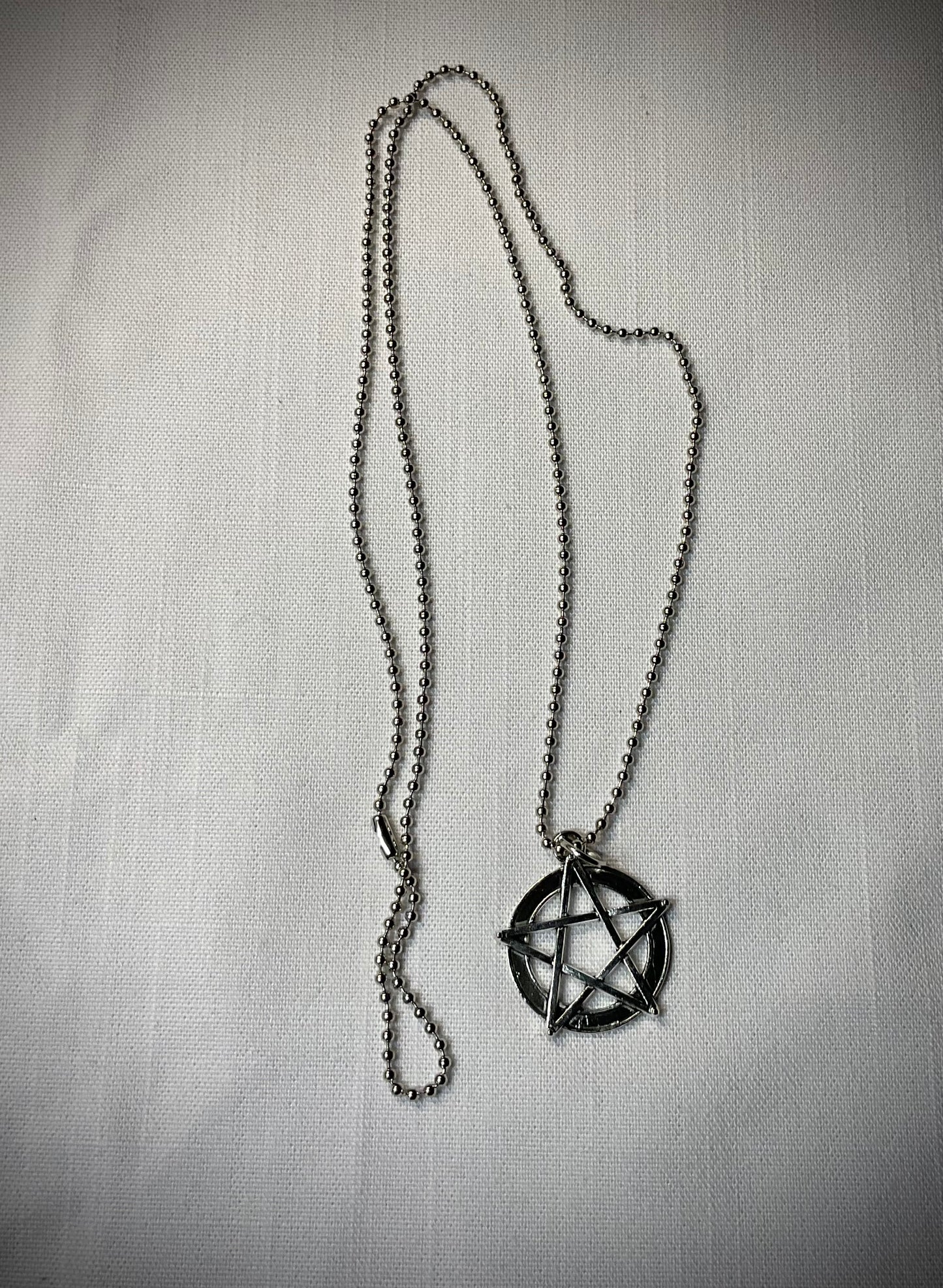 Pentagram Pentacle Charm Necklace