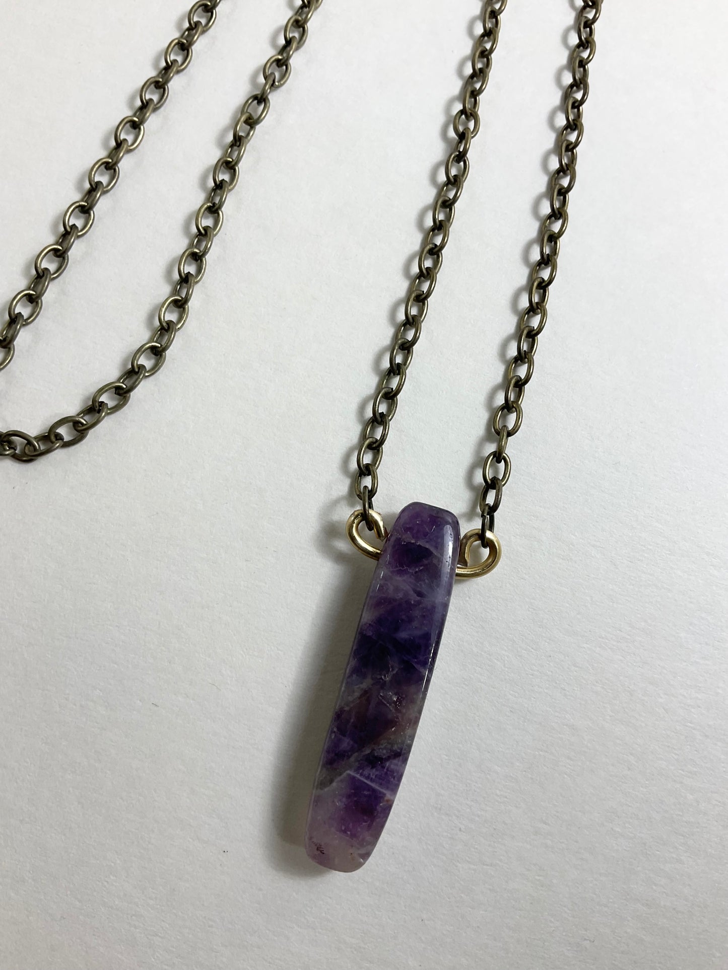 Amethyst Pendant Necklace