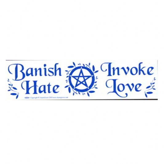 Invoke Love Bumper Sticker