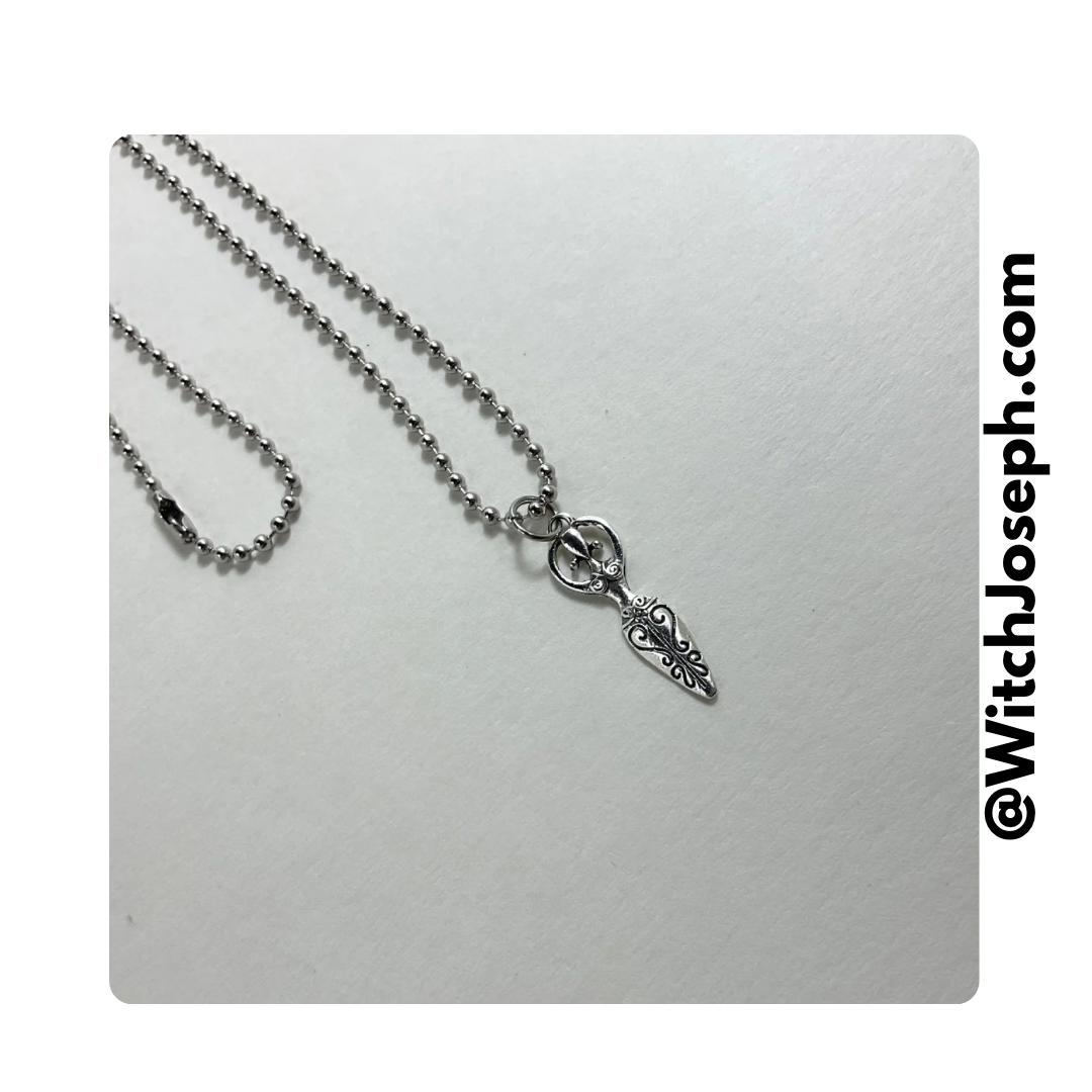 Goddess Figure Charm Necklace