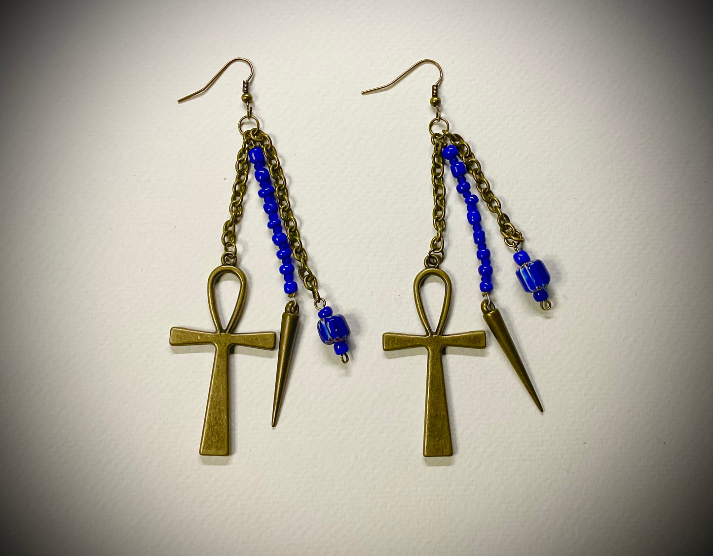 Kemetic Ankh Earrings