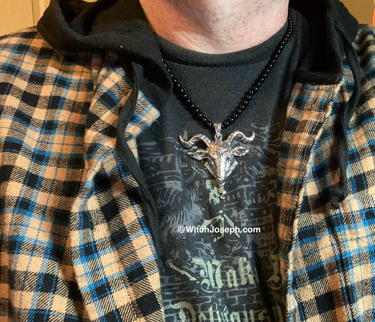 Baphomet Sabbatic Goat Necklace