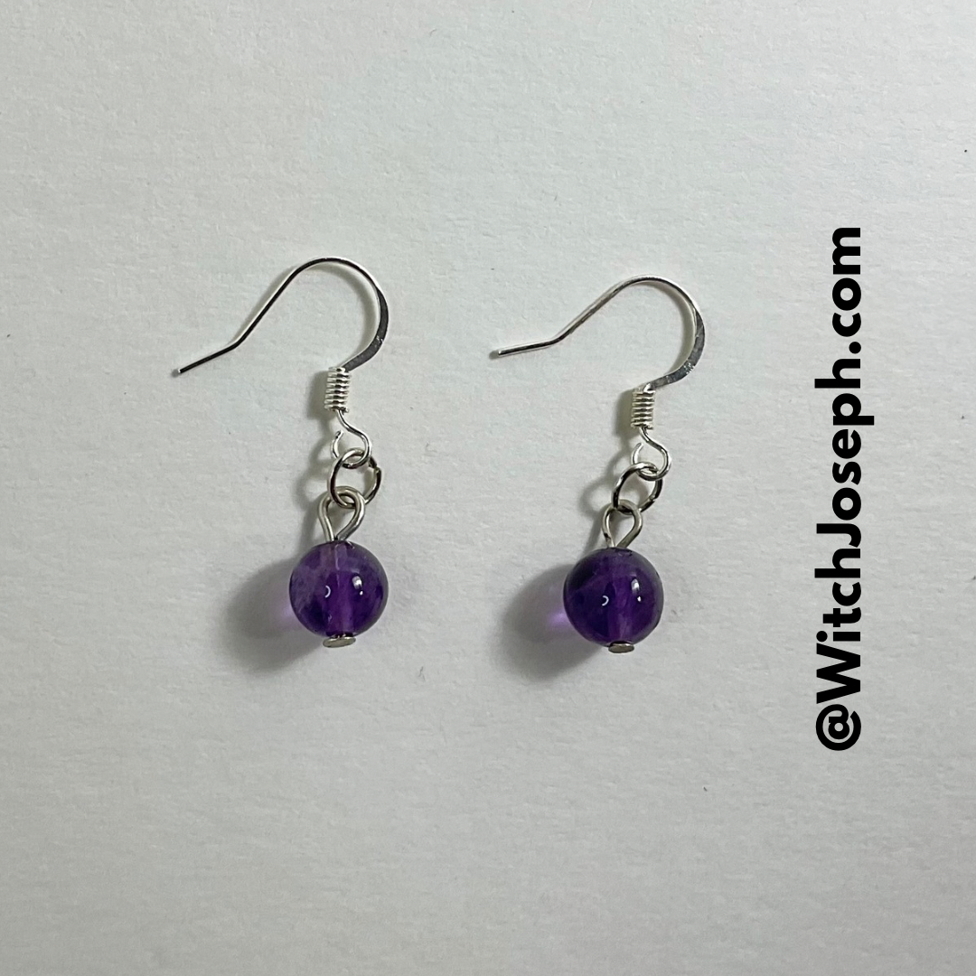 Amethyst Dangle Earrings