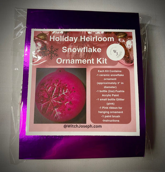 Holiday Heirloom Snowflake Ornament Kit