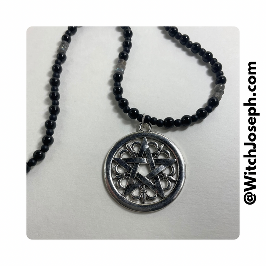 Pentacle With Labradorite