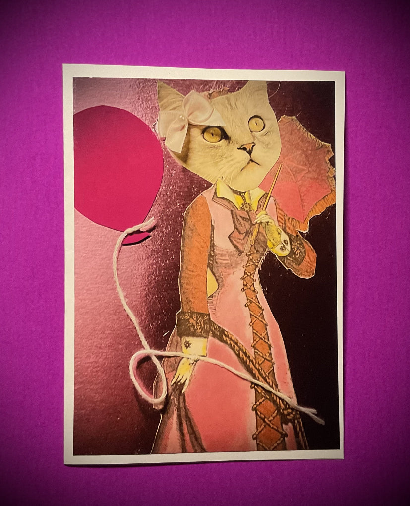 Ms Kitty Birthday Card