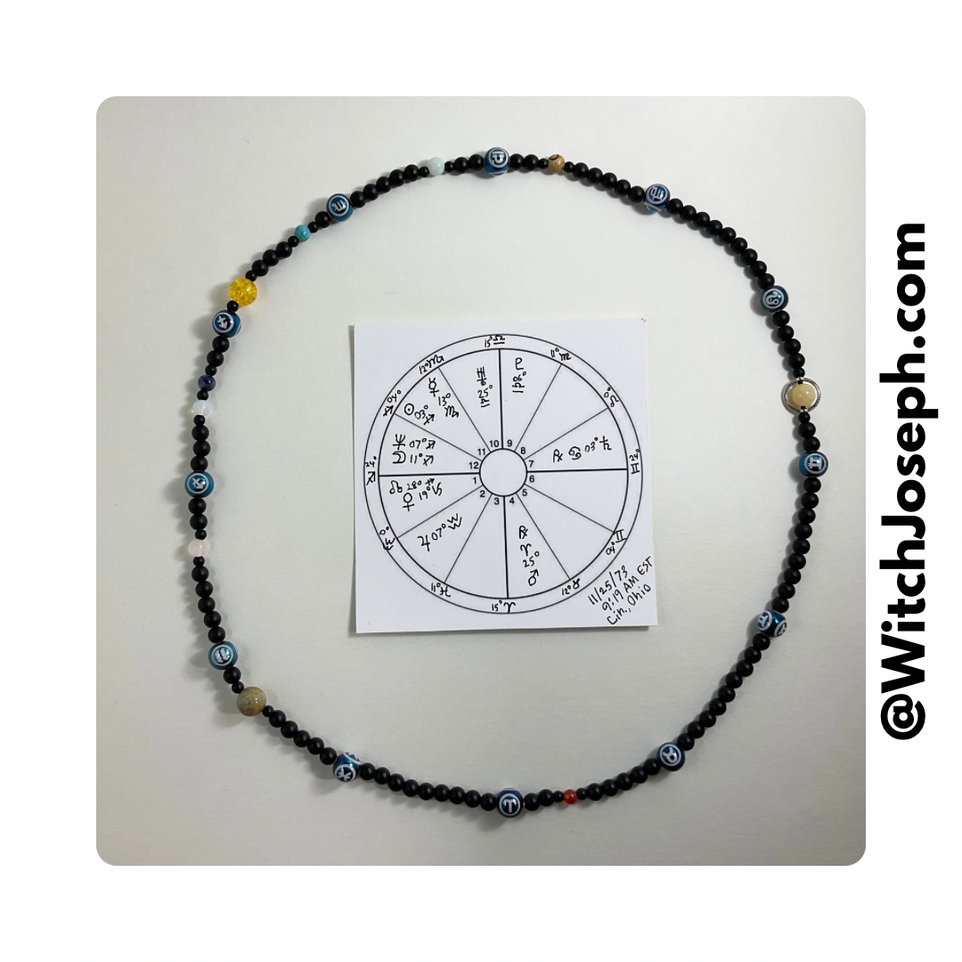 Customized Natal Chart Necklace