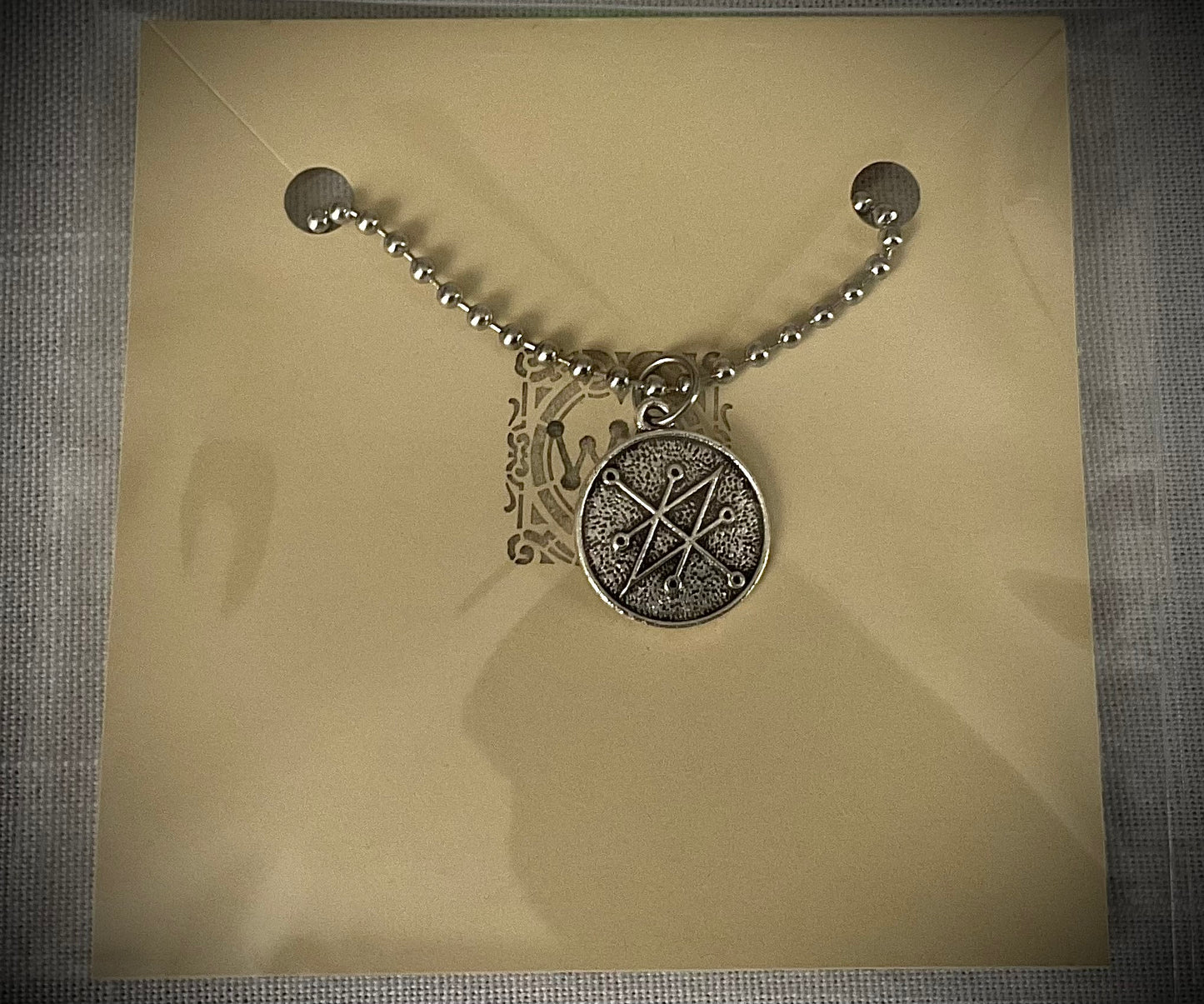 Azazel Sigil Charm Necklace