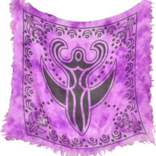 Purple Goddess Altar Cloth
