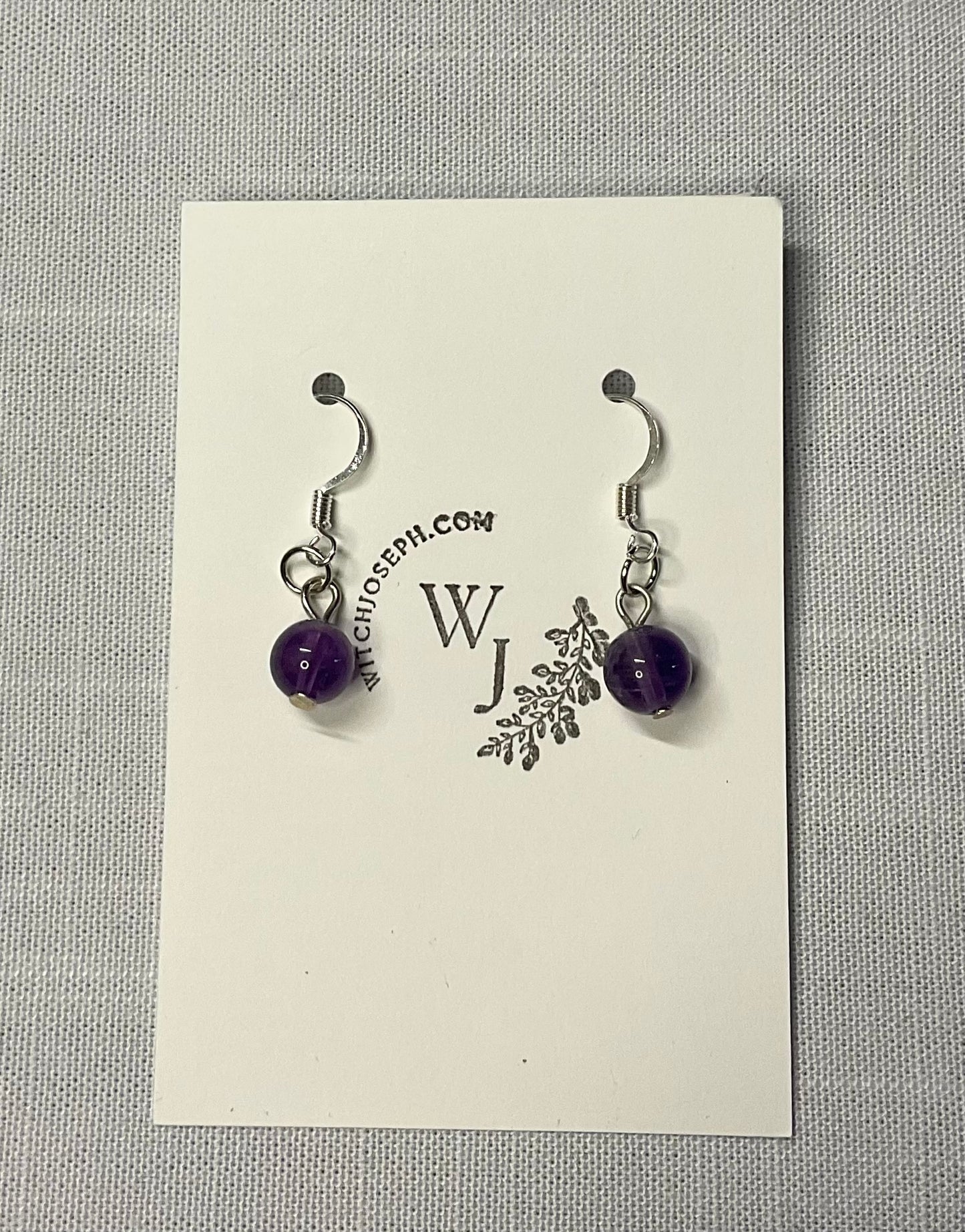 Amethyst Dangle Earrings