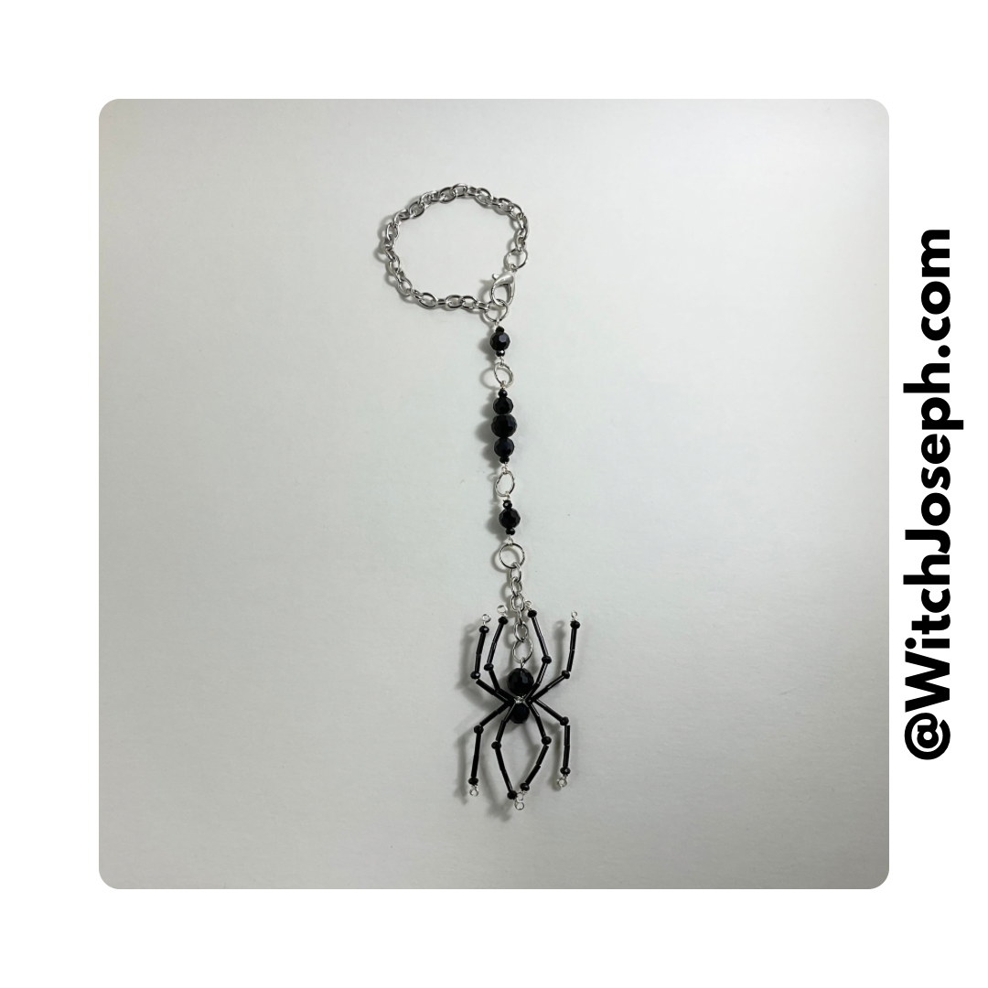 Spider Sun Catcher Black