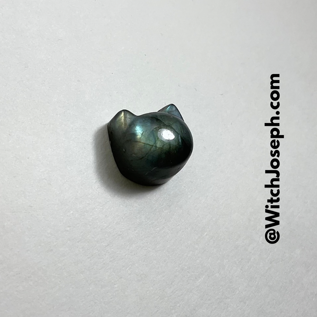 Labradorite Cat Head