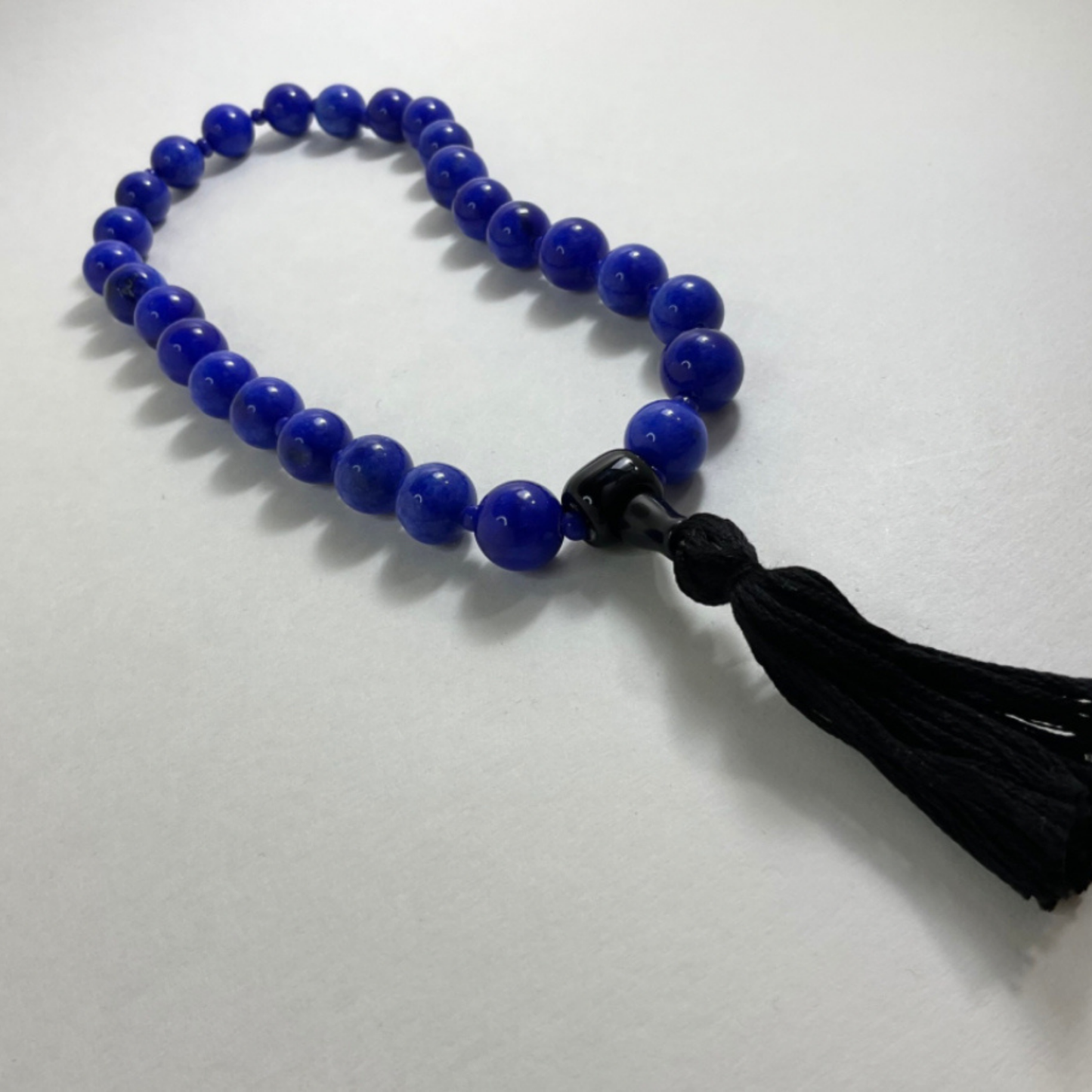 Blue Mala Beads