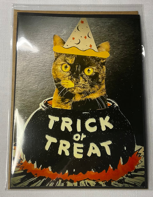 Trick or Treat Halloween Greeting Card