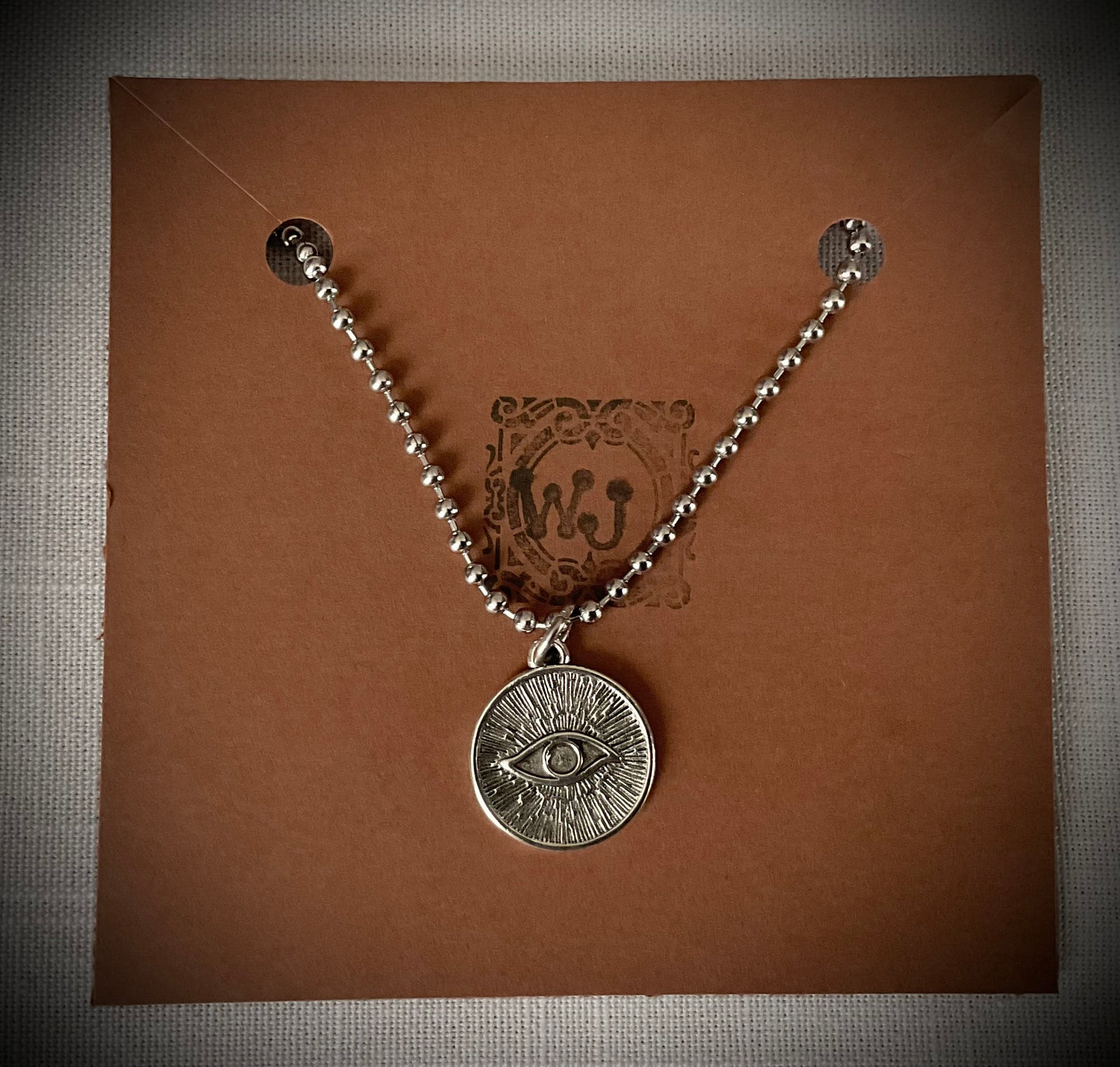 Eye of Providence Charm Necklace