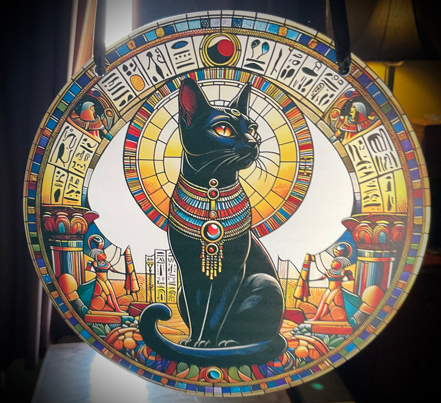 Bastet Acrylic Sun Catcher