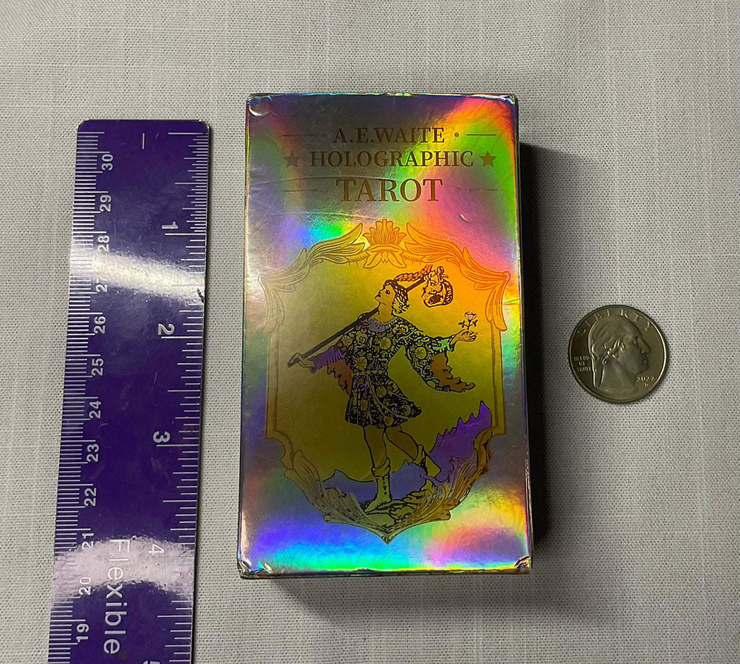 Holographic Tarot Rider Waite Smith Deck