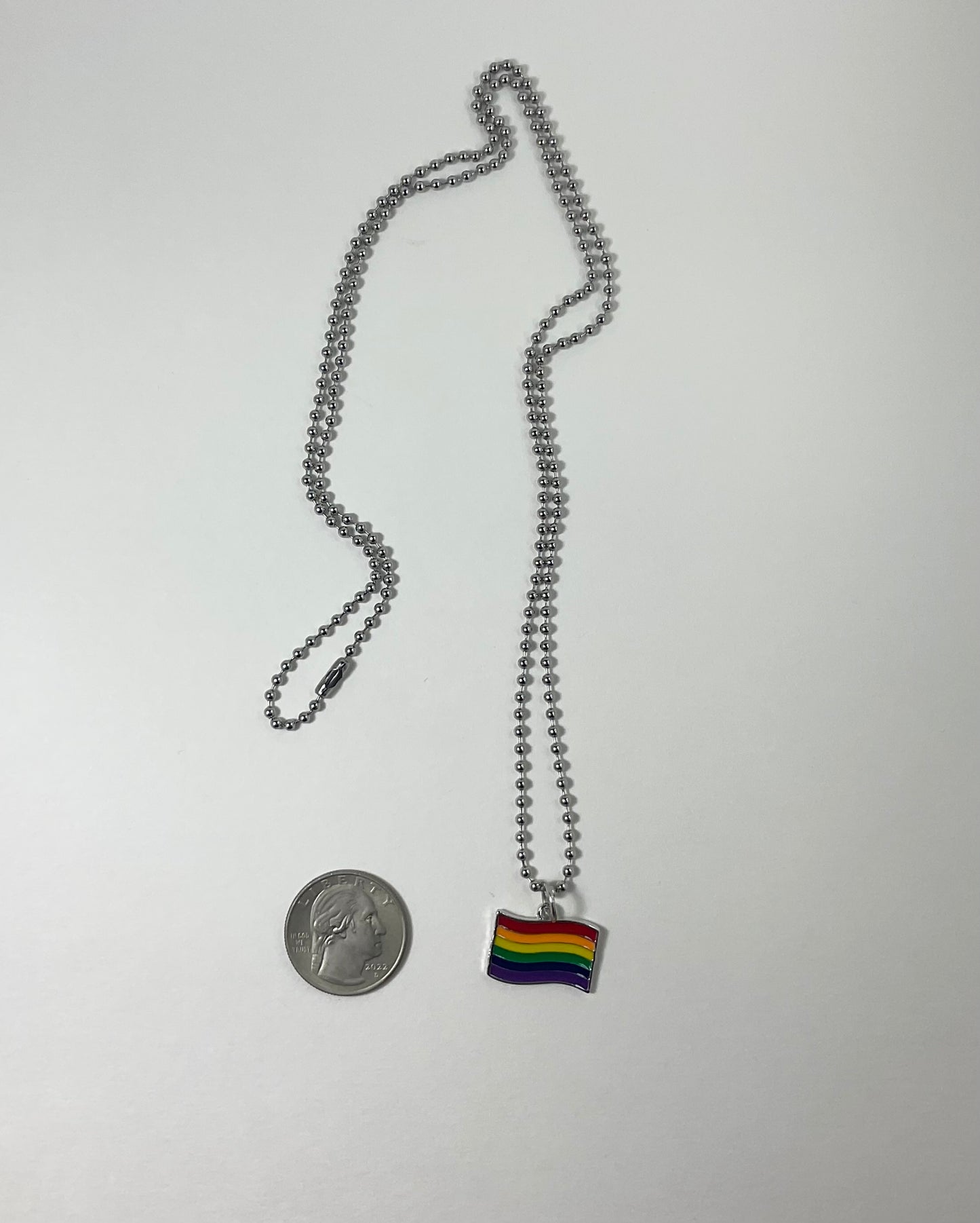 Rainbow Flag Charm