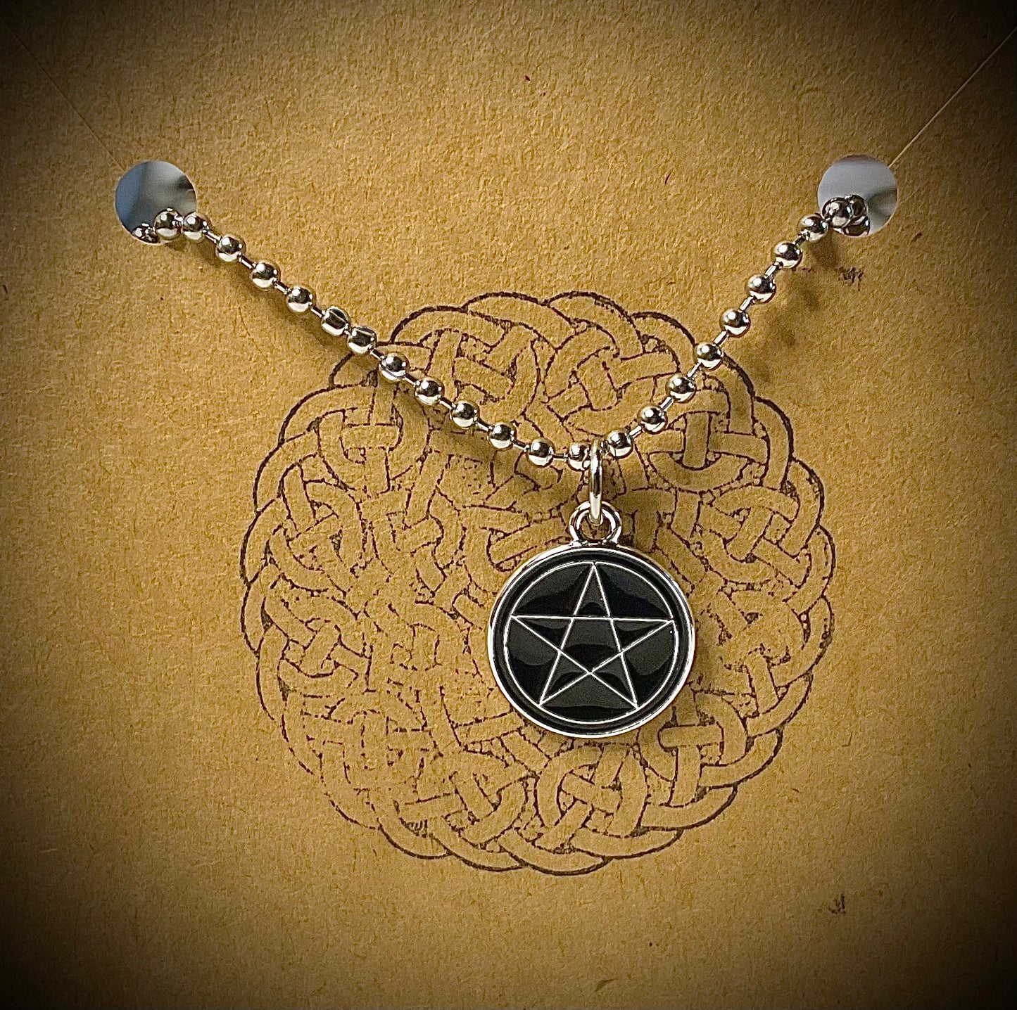 Pentagram Charm Necklace