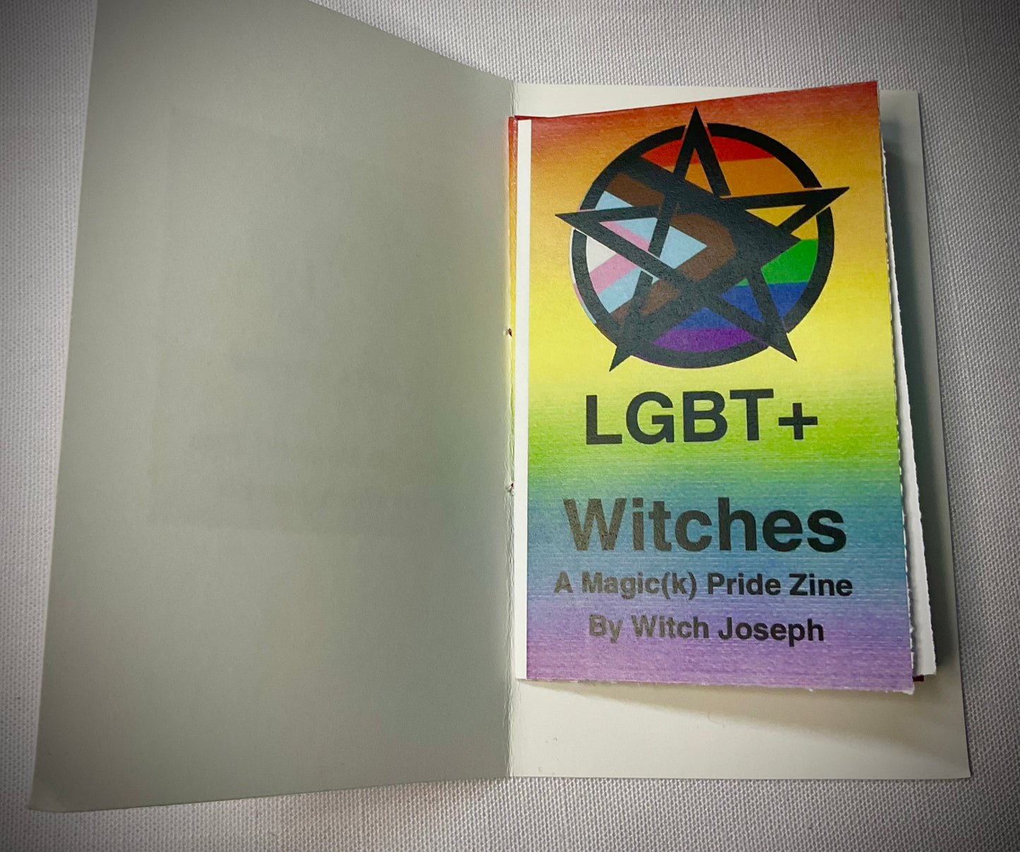 LGBT+ Witches Zine by Witch Joseph