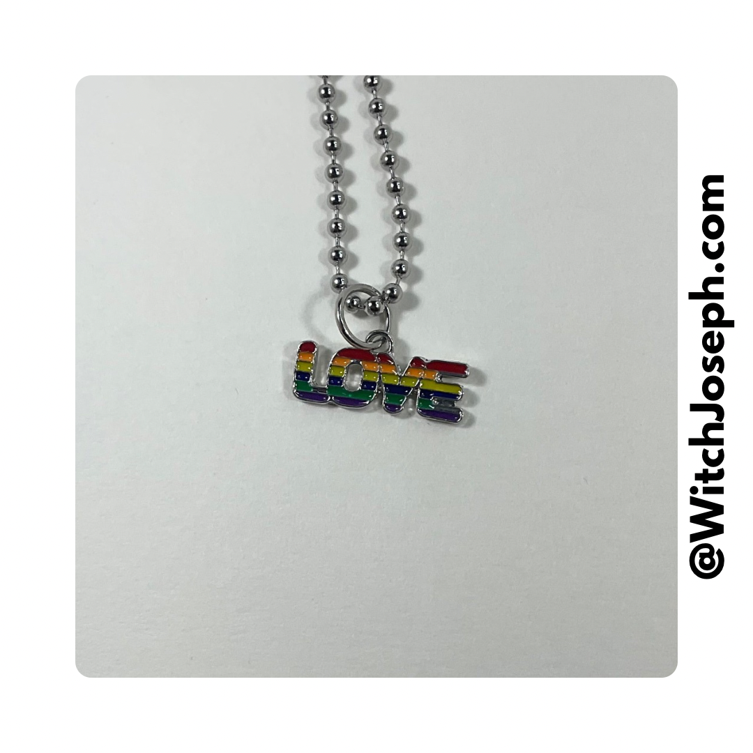 Rainbow Love Charm