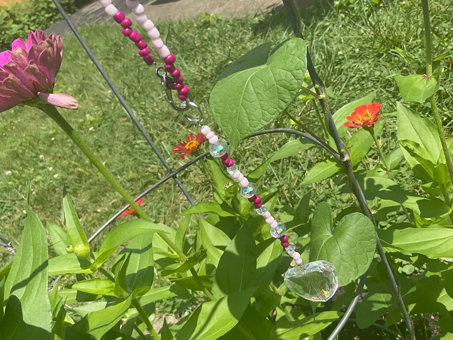 Heart Crystal Suncatcher