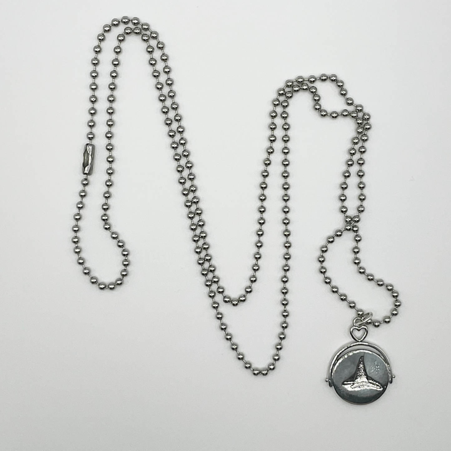 Crossed Brooms Witch Hat Charm