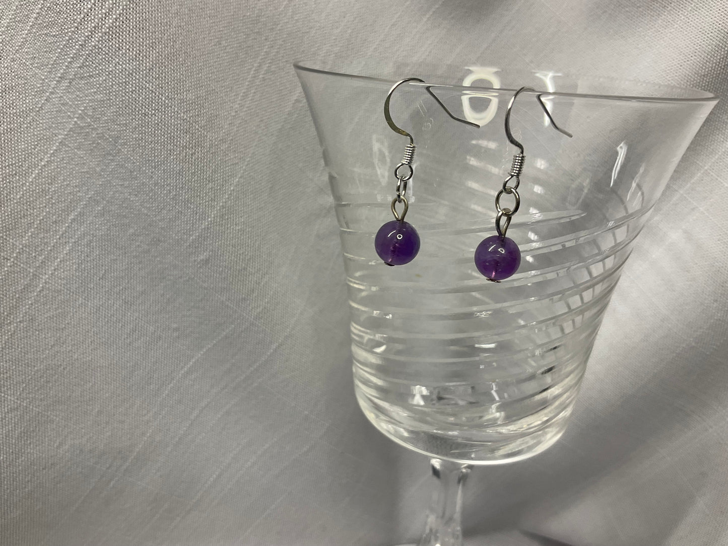 Amethyst Dangle Earrings