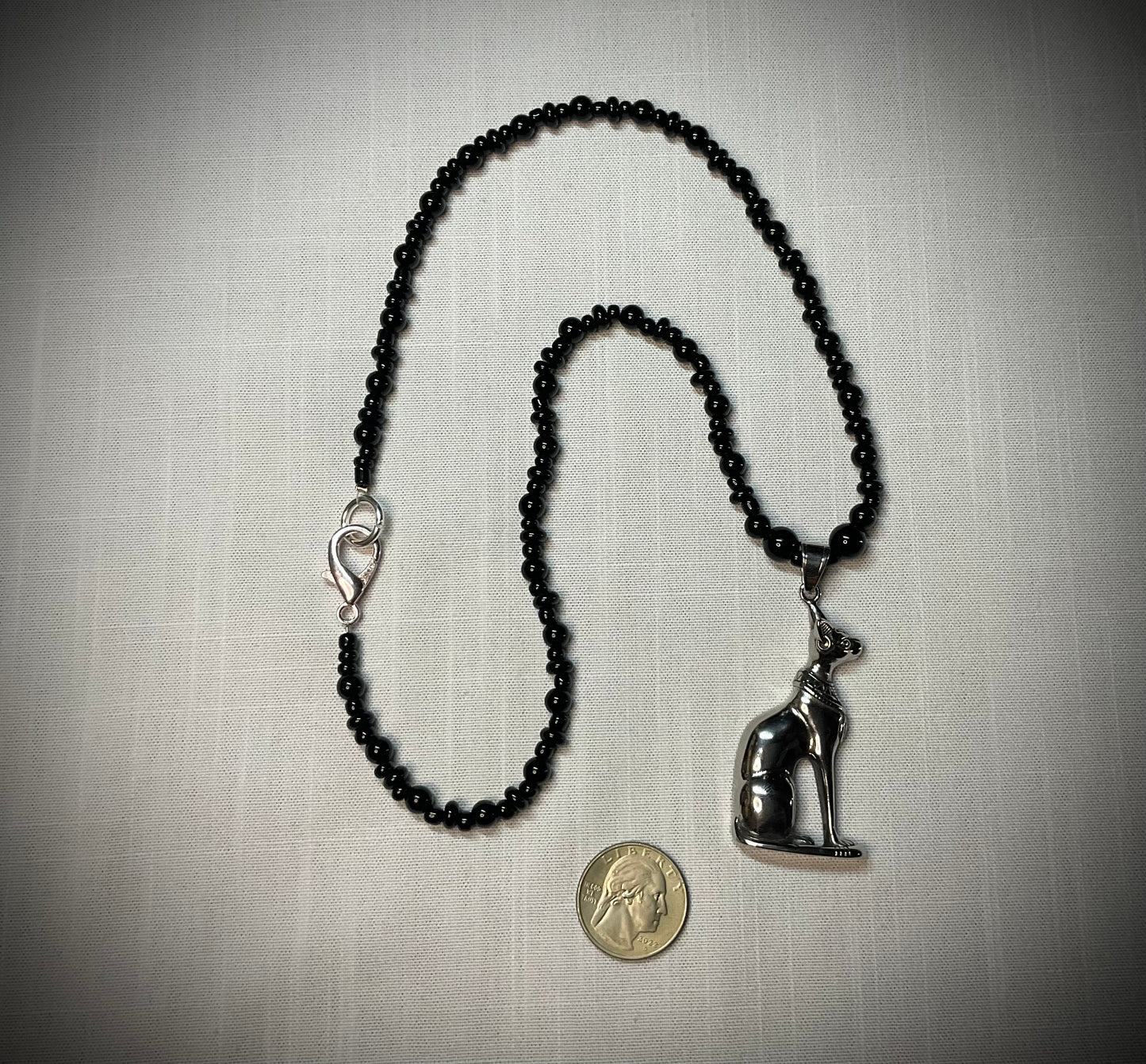 Bastet Goddess Talisman Necklace