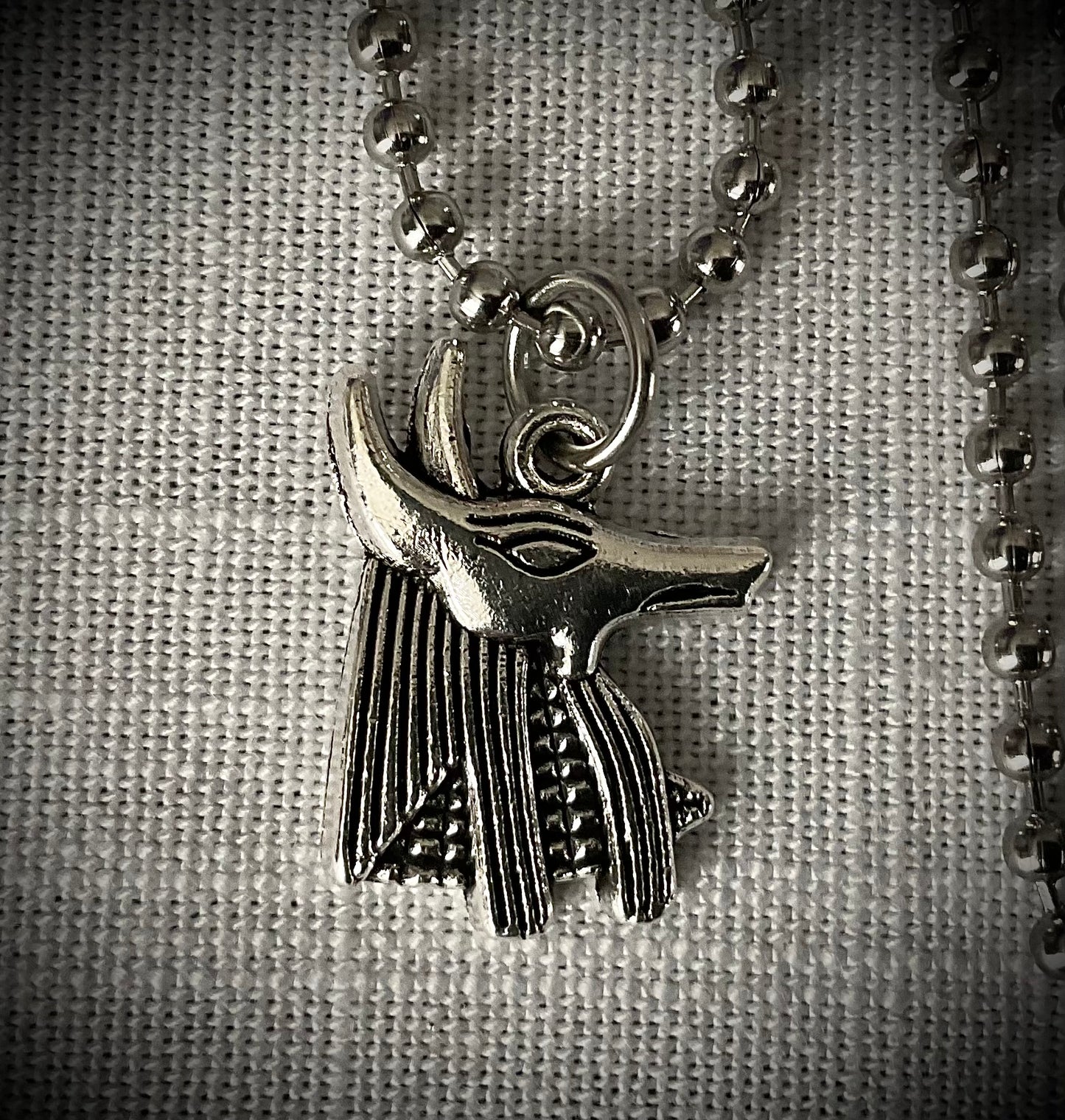 Anubis Charm Necklace