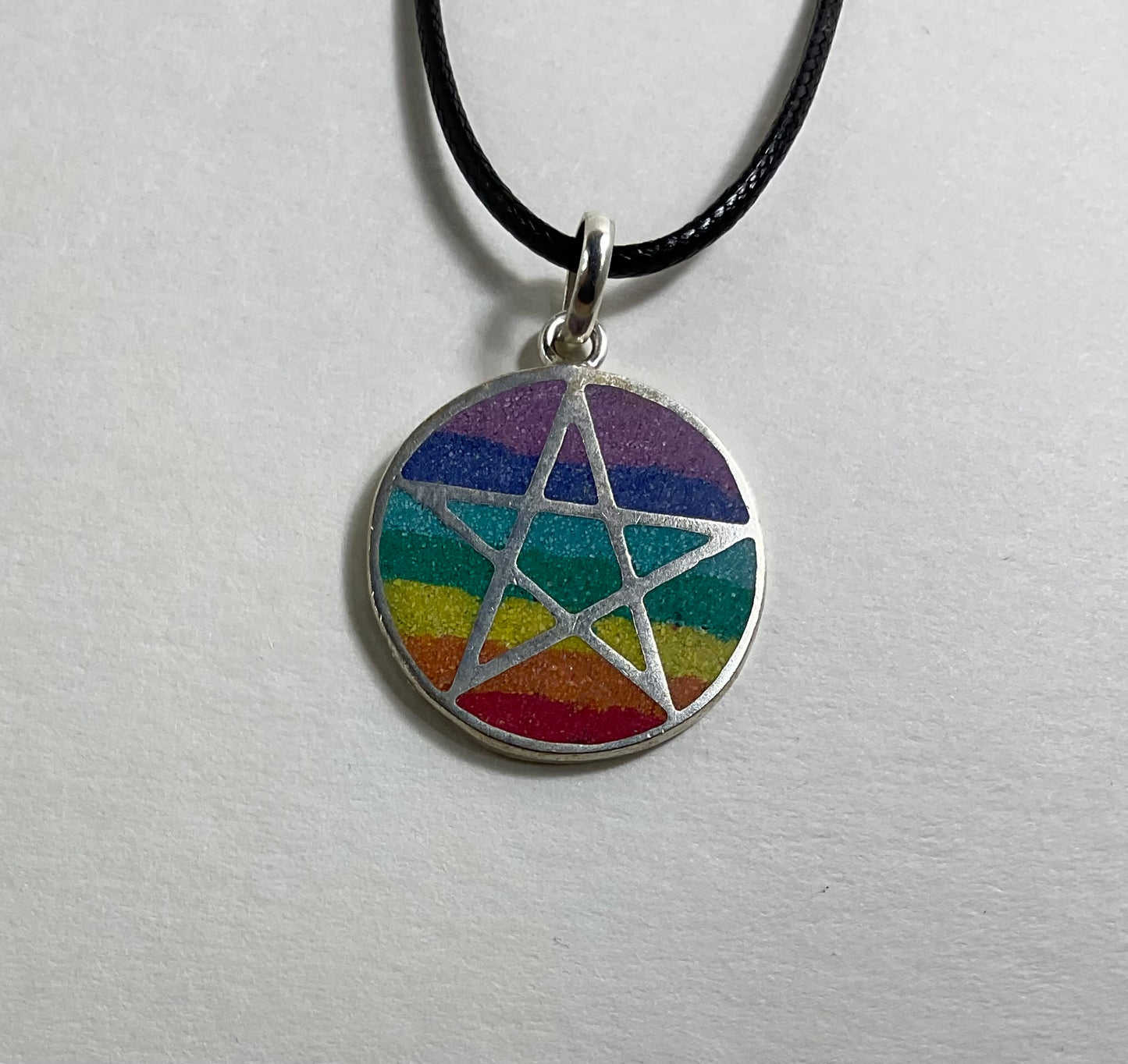 Rainbow Pride Pentacle