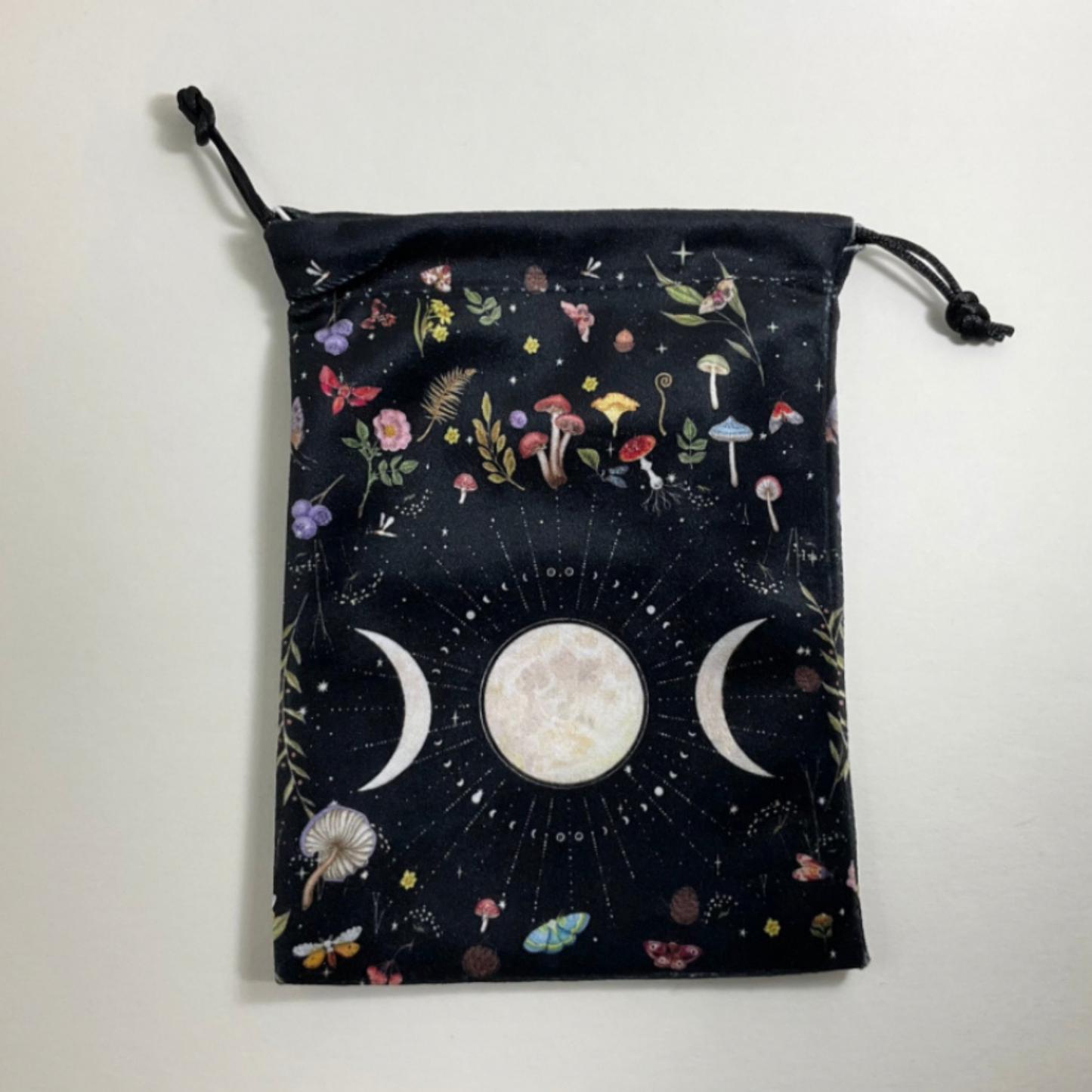 Triple Moon Goddess Symbol Tarot Bag