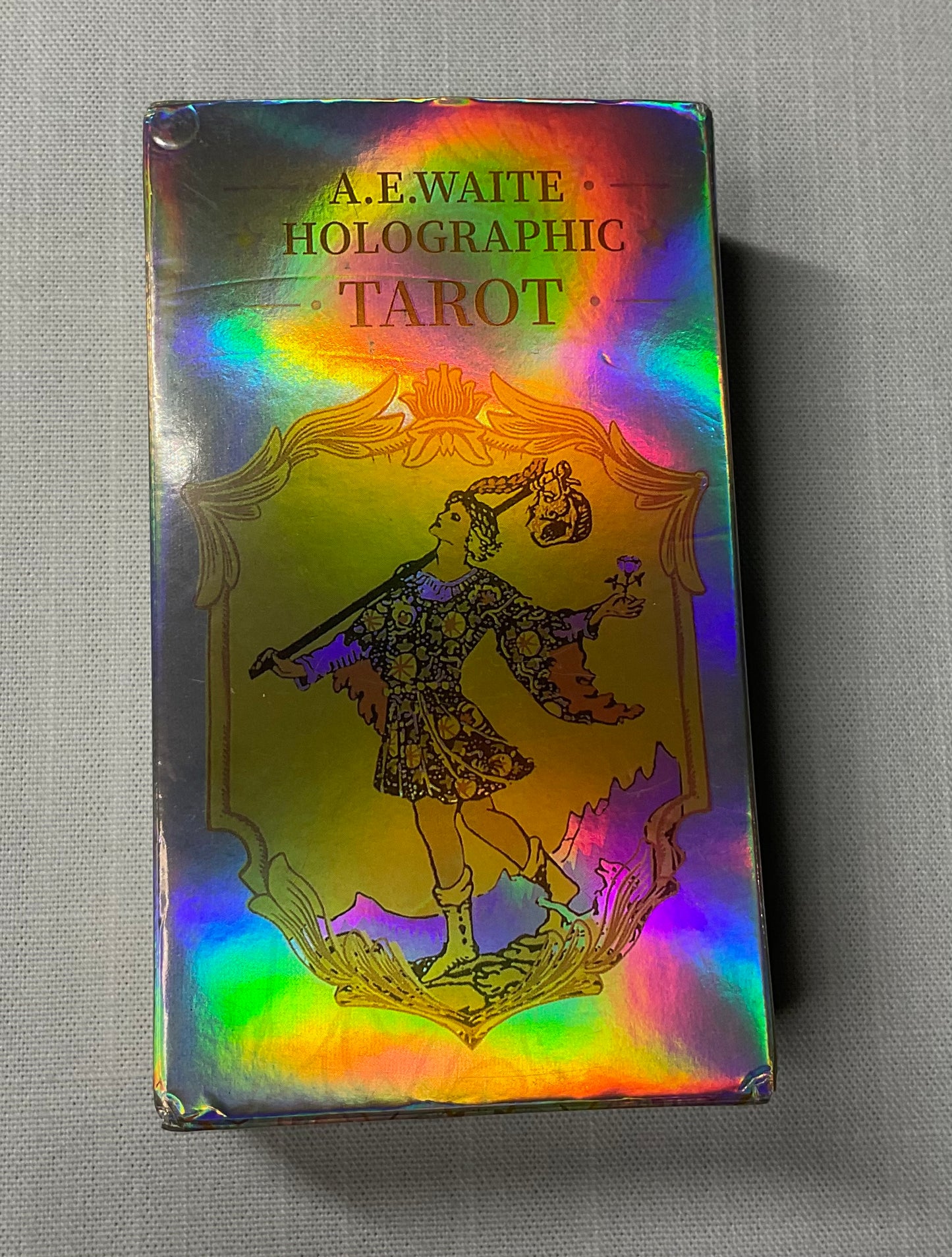 Holographic Tarot Rider Waite Smith Deck