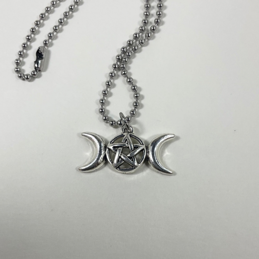 Triple Goddess Charm