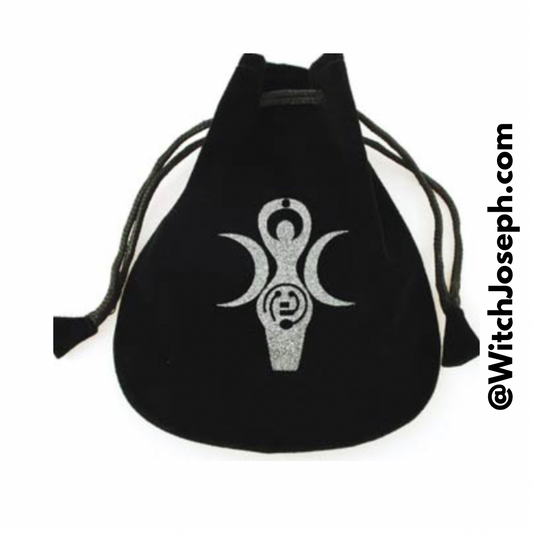 Goddess Velveteen Bag