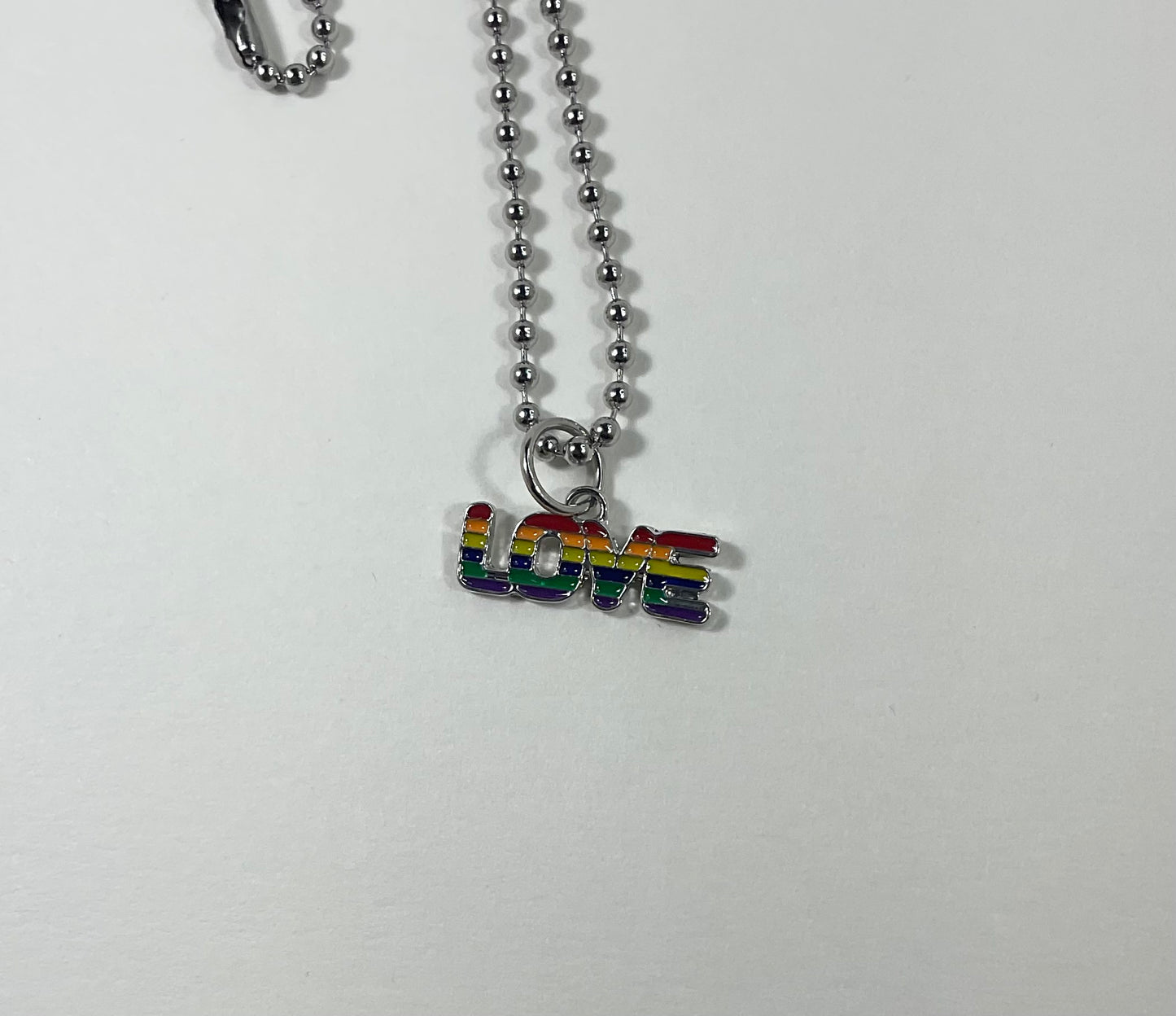 Rainbow Love Charm