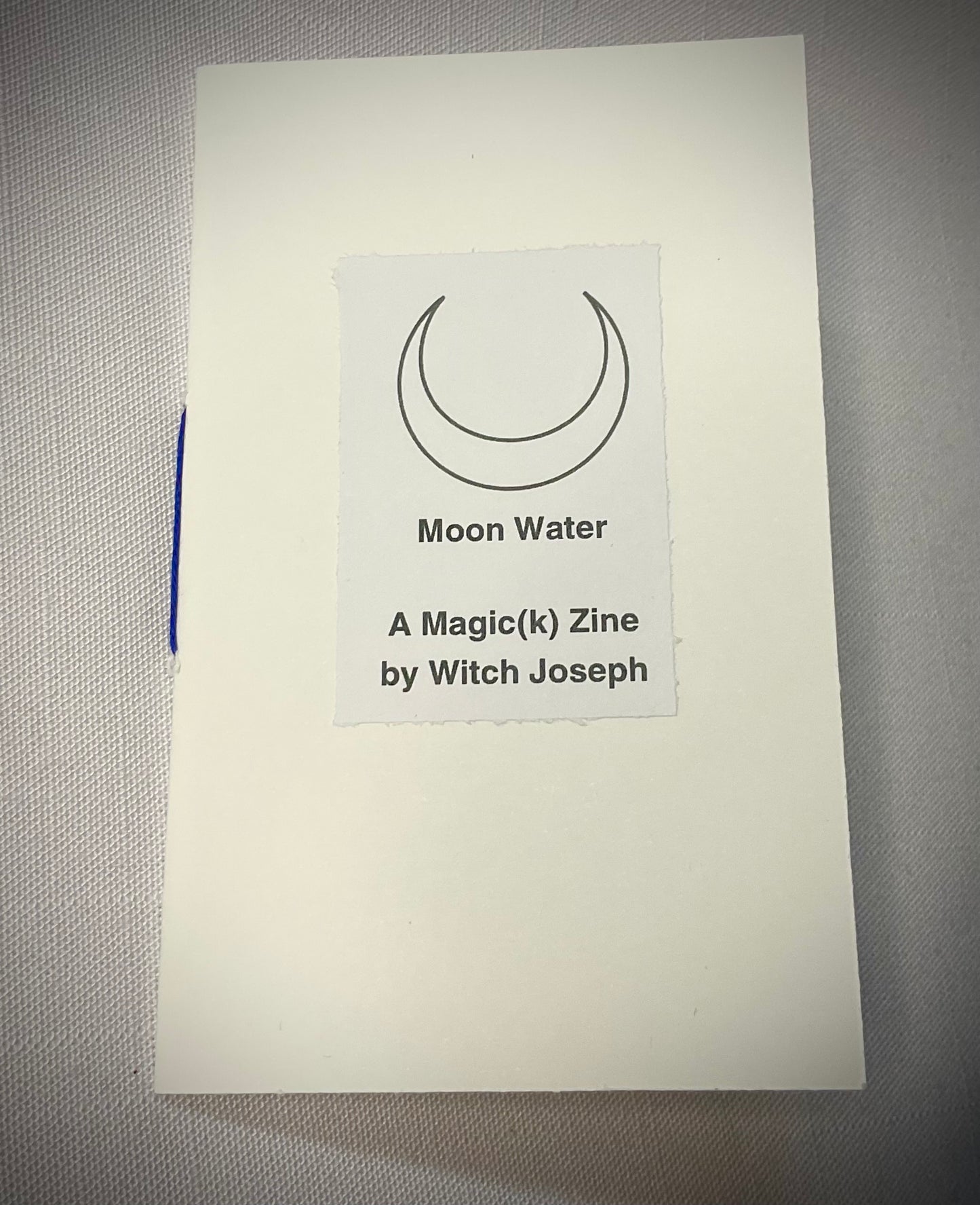 Moon Water Zine by Witch Joseph