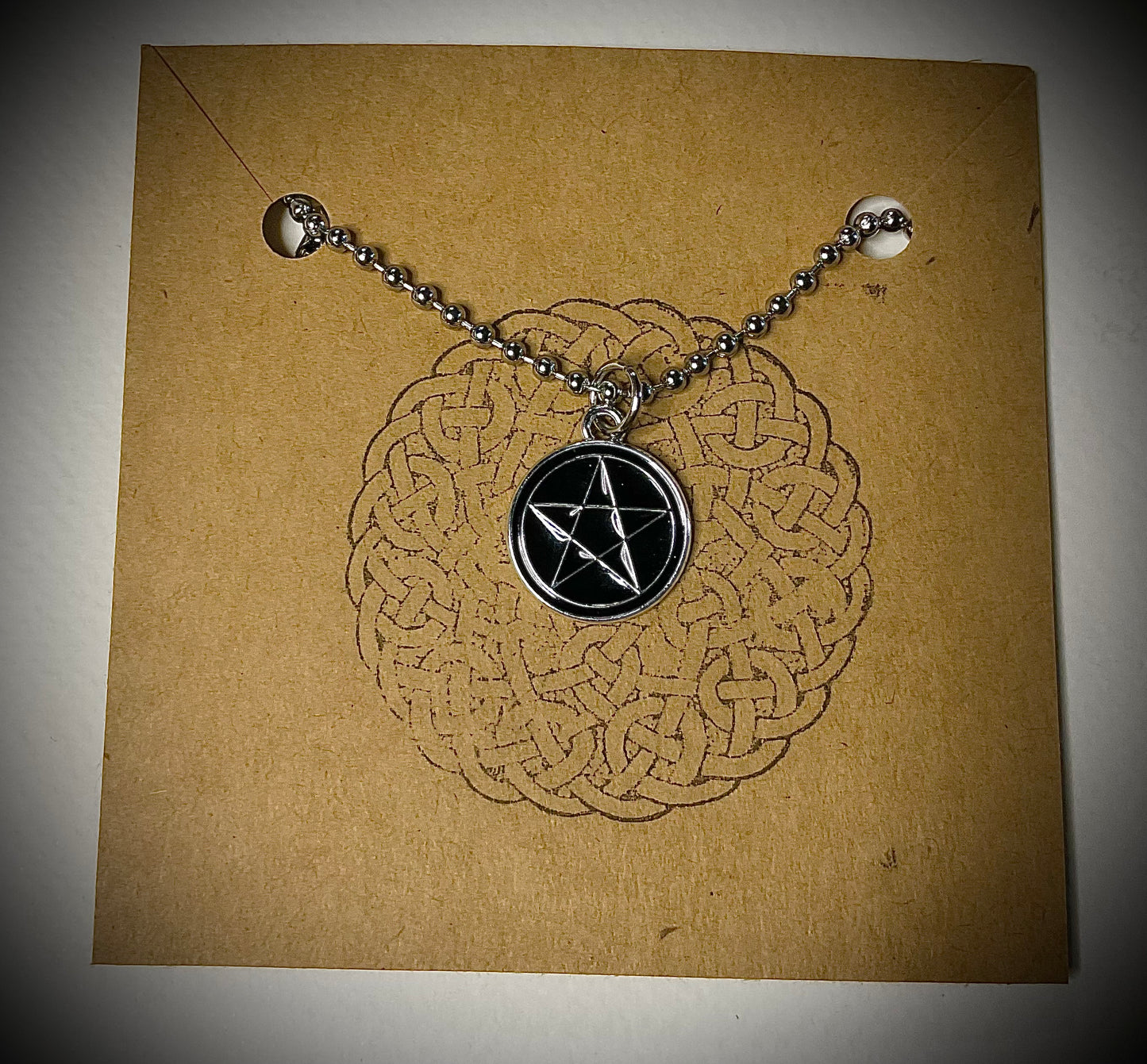 Pentagram Charm Necklace