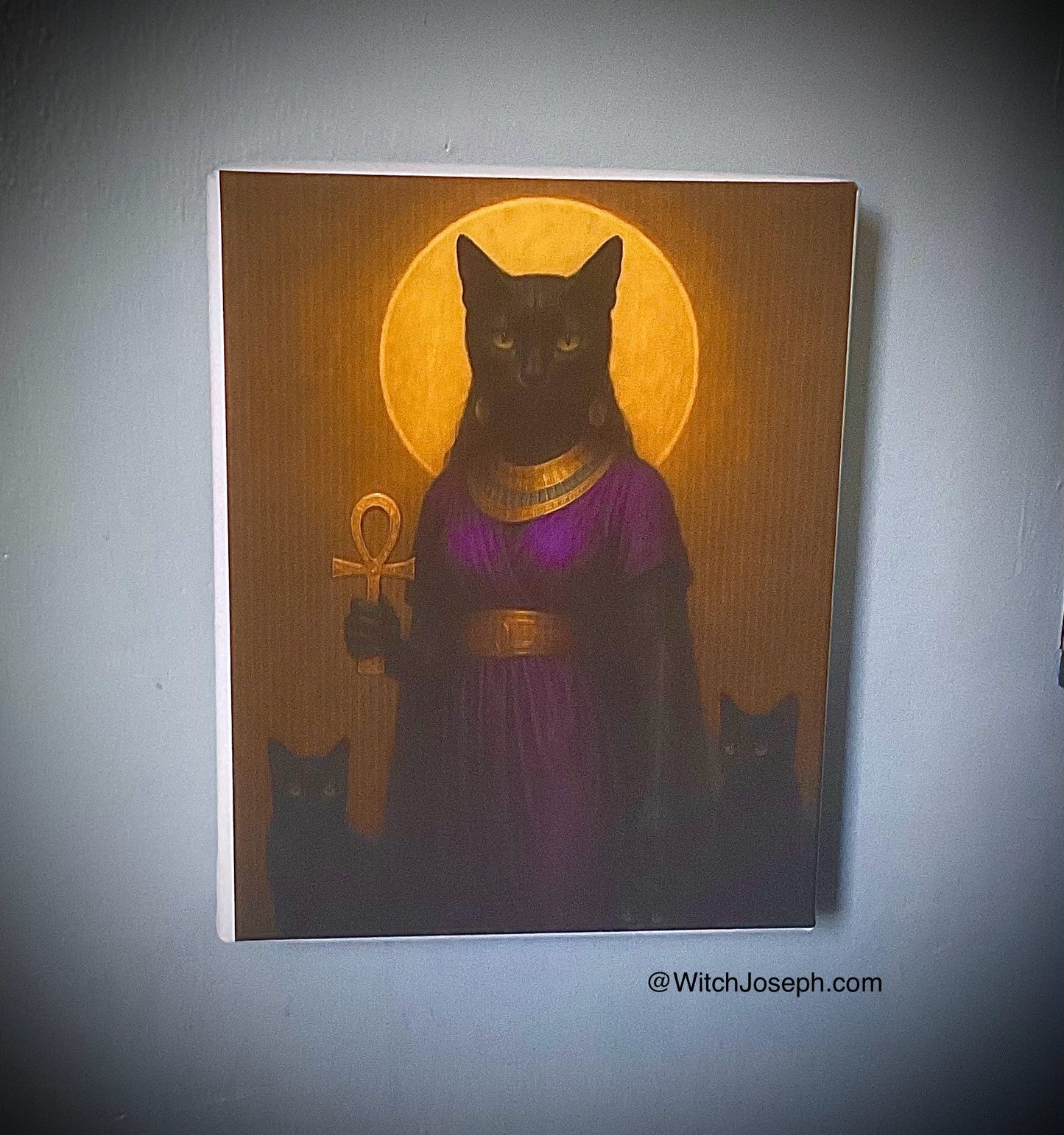 Goddess Bastet Canvas Print