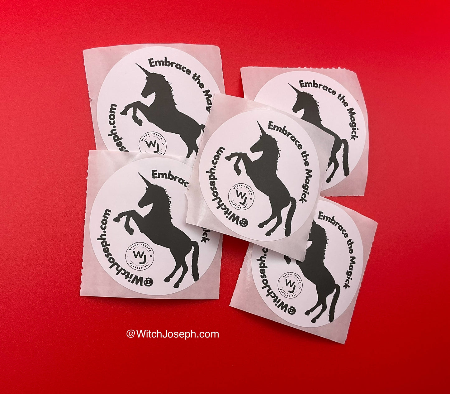 Witch Joseph Unicorn Sticker Pack