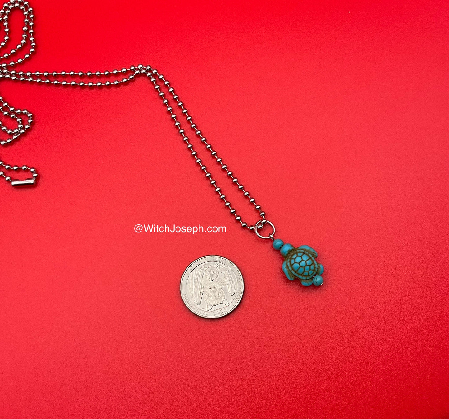 Turtle Charm Necklace