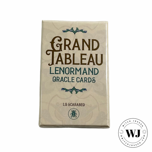 Box of Grand Tableau Lenormand Oracle Cards on a white background