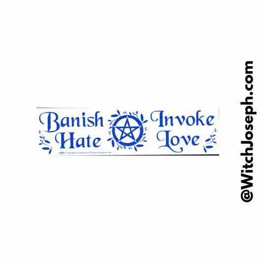 Invoke Love Bumper Sticker